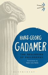 The Beginning of Philosophy Couverture du livre