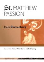 Hans Blumenberg: St. Matthew Passion, Cornell University Press, 2021